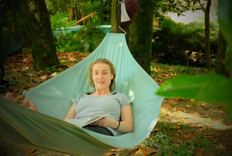 WIKI HOSTEL GREEN OASIS hammocks chill out